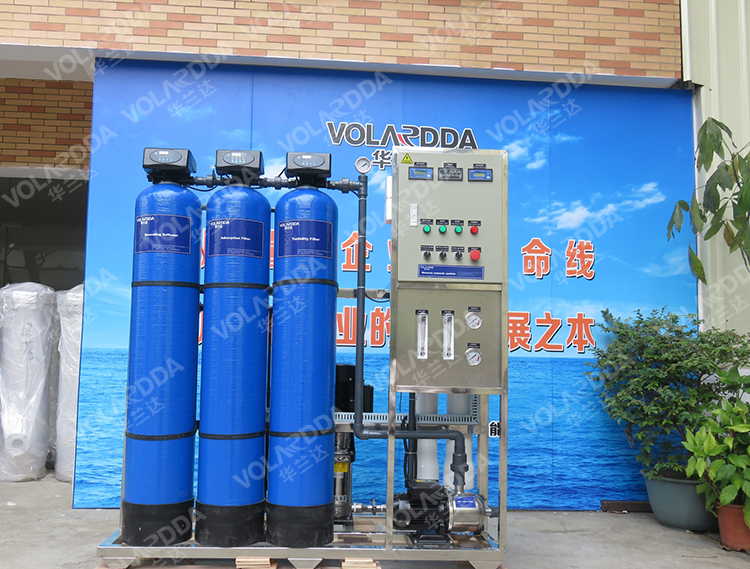 广州晨兴0.5吨腌制厂脱盐水膜净水设备