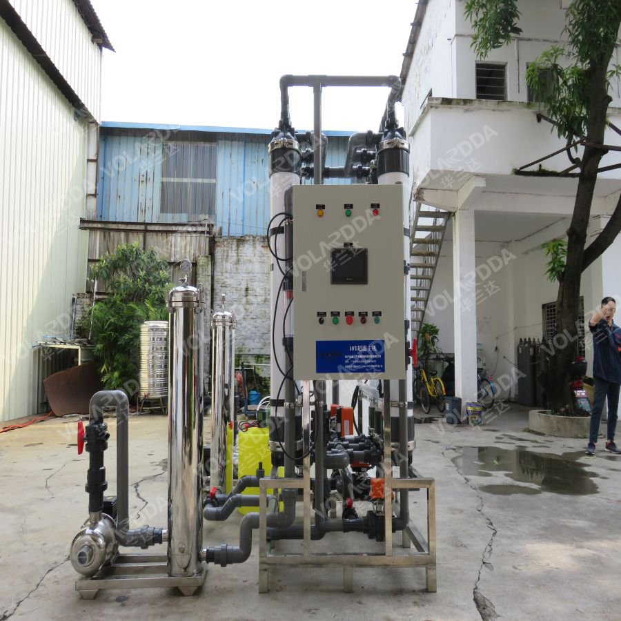 广州晨兴农山村10吨雨水回用过滤设备